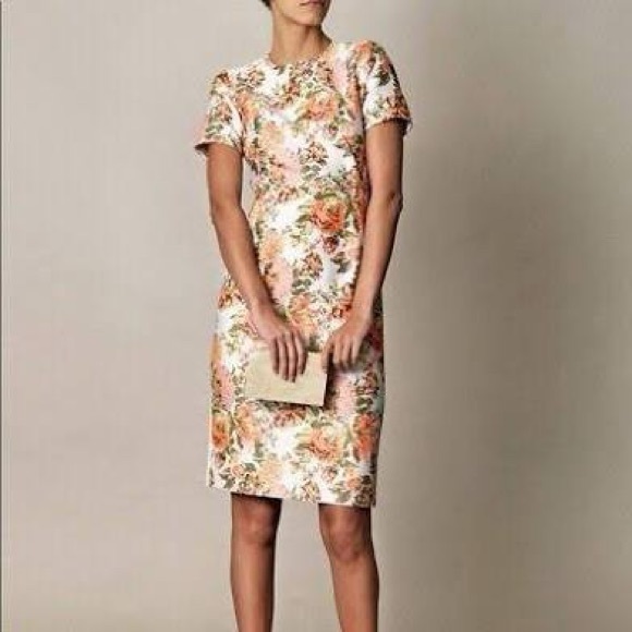 Stella McCartneyCoral Floral Print Dress